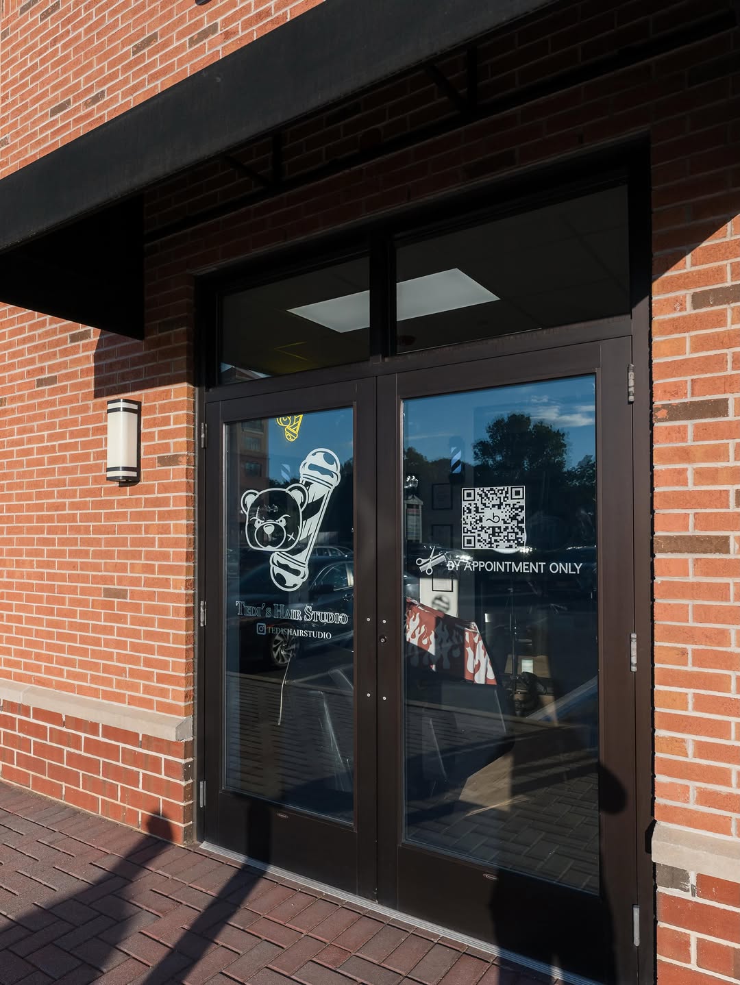 The studio entrance at Bellazio Collective